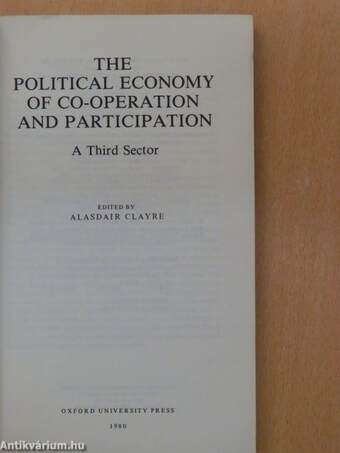 The Political Economy of Co-operation and Participation