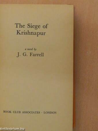 The Siege of Krishnapur