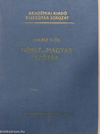 Német-magyar szótár