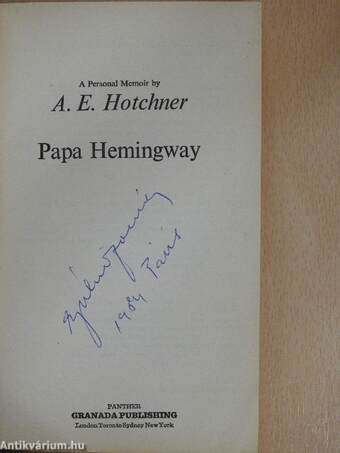 Papa Hemingway