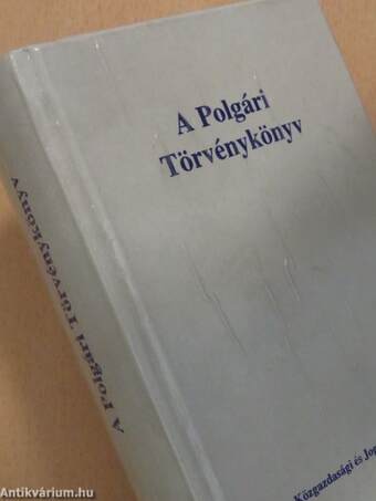 A Polgári Törvénykönyv