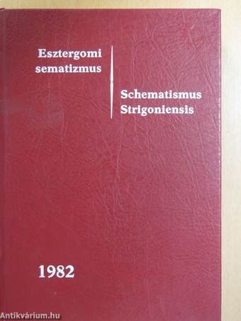 Esztergomi sematizmus 1982