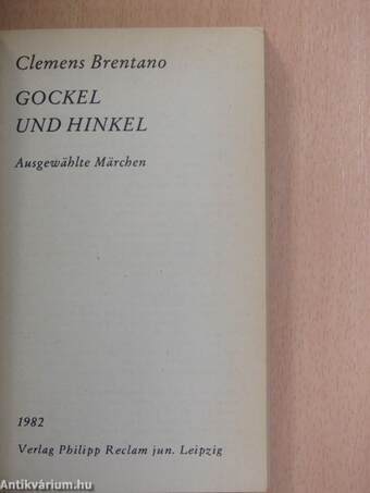 Gockel und Hinkel