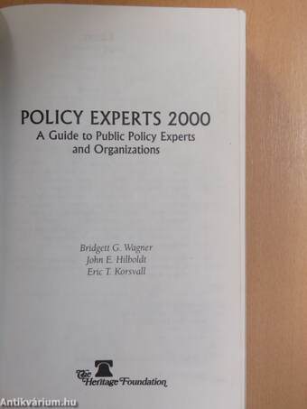 Policy Experts 2000