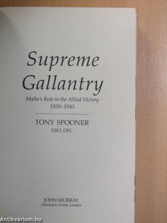 Supreme Gallantry