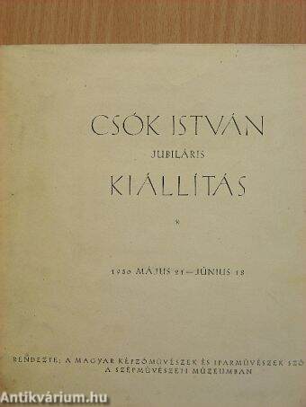 Csók István jubiláris kiállítás