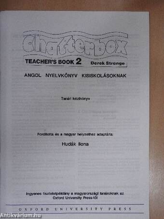 Chatterbox 2. - Teacher's book