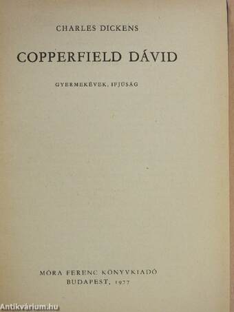 Copperfield Dávid