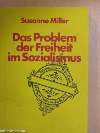 Das Problem der Freiheit im Sozialismus