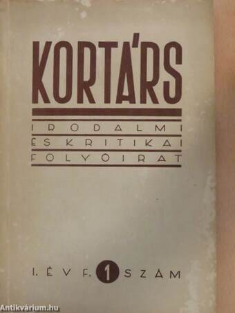 Kortárs 1957. szeptember