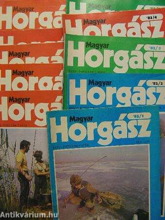 Magyar Horgász 1982. (nem teljes évfolyam)