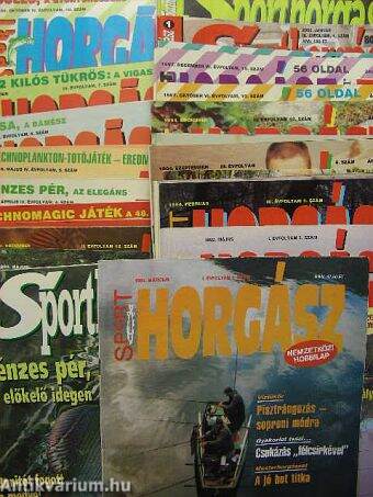 Sporthorgász 1993., 1994., 1995., 1997., 1998., 2000. (vegyes számok)