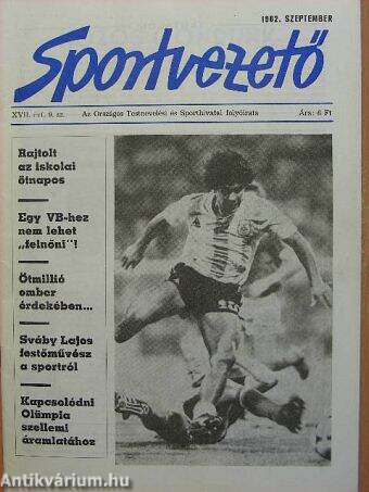 Sportvezető 1982. szeptember