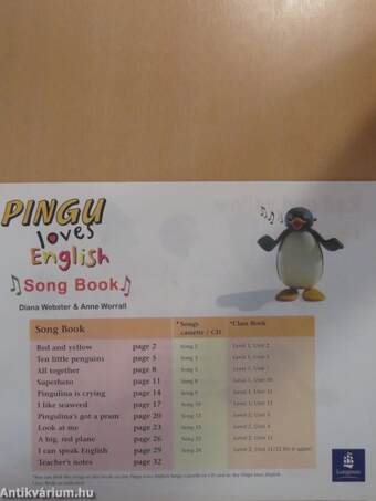 Pingu Loves English Song Book