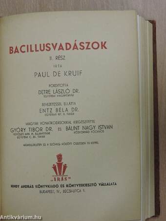 Bacillusvadászok I-II.