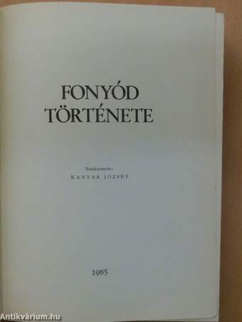 Fonyód története