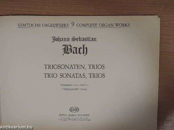 Sämtliche Orgelwerke 9./Complete Organ Works 9.