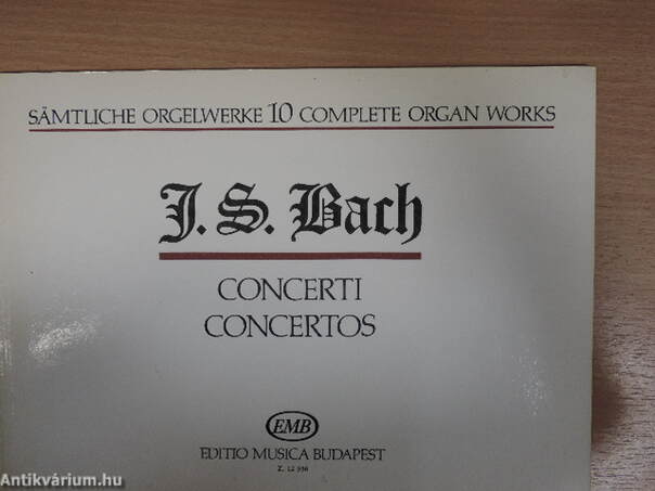 Sämtliche Orgelwerke 10./Complete Organ Works 10.