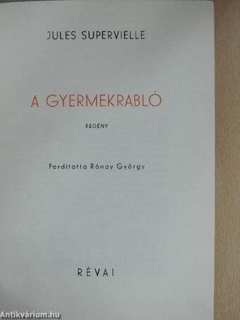 A gyermekrabló