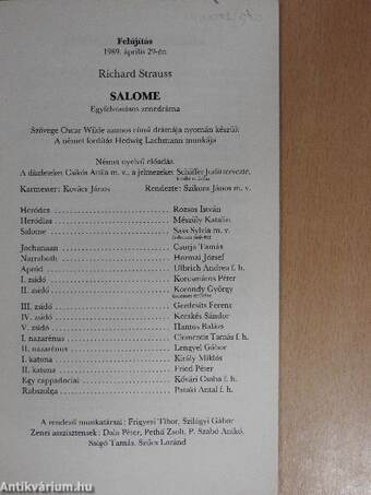 Richard Strauss: Salome