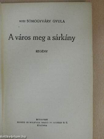 A város meg a sárkány