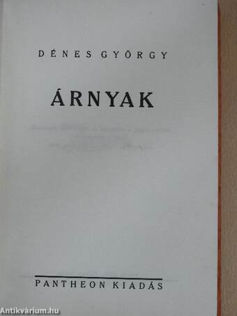 Árnyak