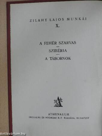 A fehér szarvas/Szibéria/A tábornok