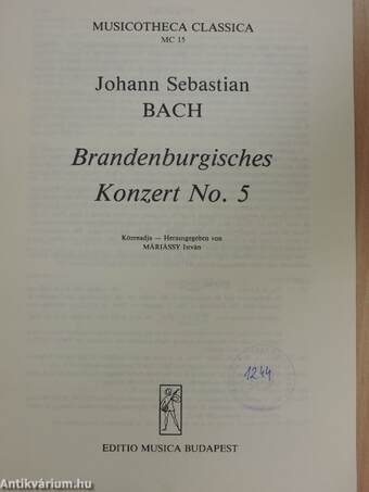 Brandenburgisches Konzert No. 5