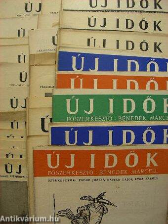 Új Idők 1945. augusztus 4-december 29. (teljes évfolyam)/1946. január 5-április 13 - Karácsony-december 28. (nem teljes évfolyam)