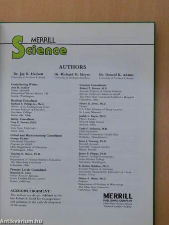 Merrill Science