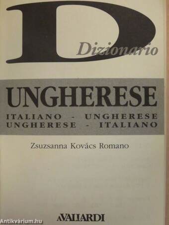 Dizionario Ungherese