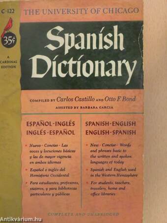 The University of Chicago Spanish Dictionary/Universidad de Chicago Diccionario Espanol-Inglés, Inglés-Espanol