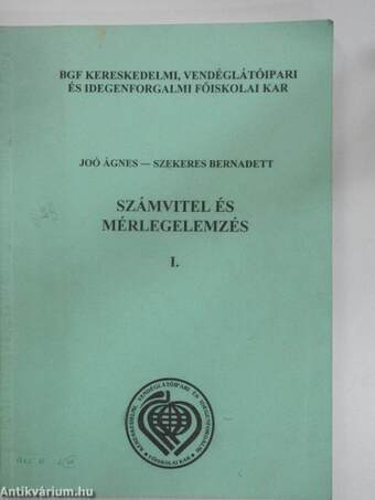 Számvitel és mérlegelemzés I.