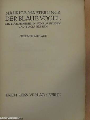 Der blaue Vogel