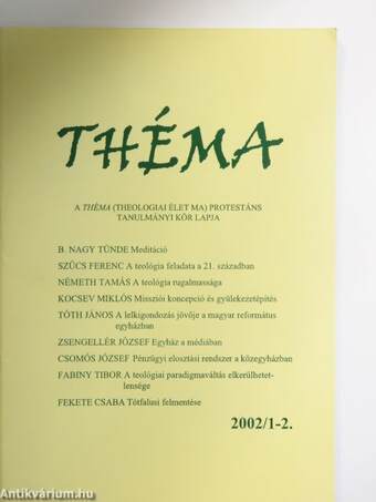 Théma 2002/1-4. + Különszám