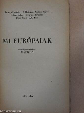 Mi európaiak