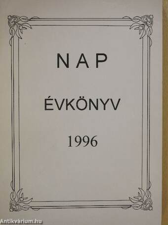 NAP Évkönyv 1996 (dedikált példány)