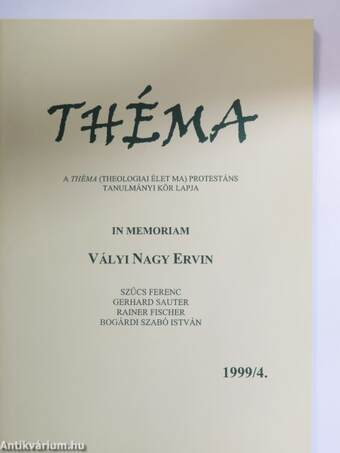 Théma 1999/4.