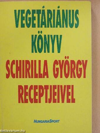 Vegetáriánus könyv (dedikált példány)