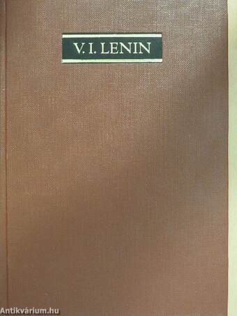 V. I. Lenin összes művei 31.