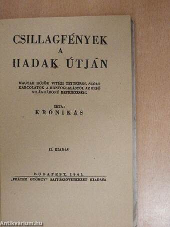 Csillagfények a hadak útján