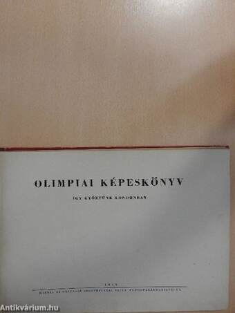 Olimpiai képeskönyv