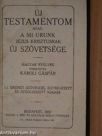 Új Testamentom