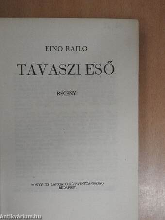 Tavaszi eső