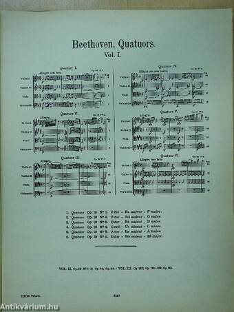 Streich-Quartette Op.18