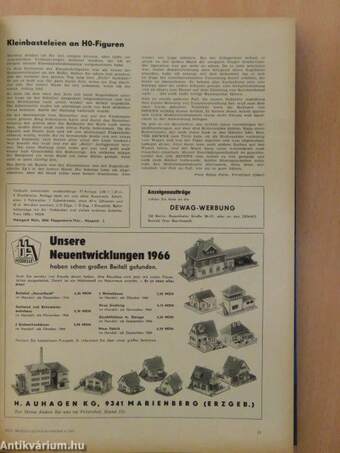 Der Modelleisenbahner Januar-Dezember 1967.