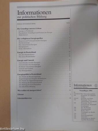 Informationen zur politischen Bildung 234