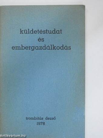 Küldetéstudat és embergazdálkodás