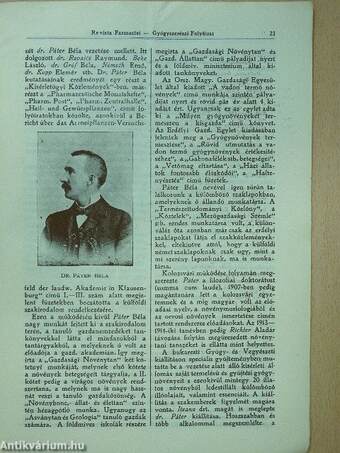 Revista Farmaciei 1925. (nem teljes évfolyam)