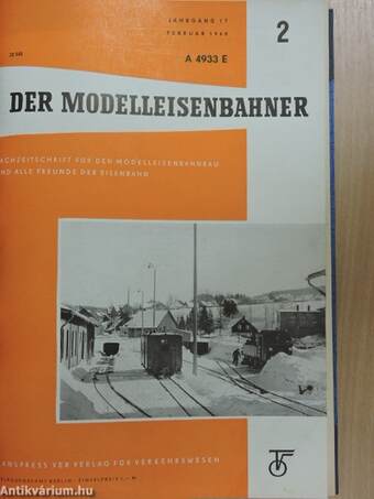 Der Modelleisenbahner Januar-Dezember 1968.